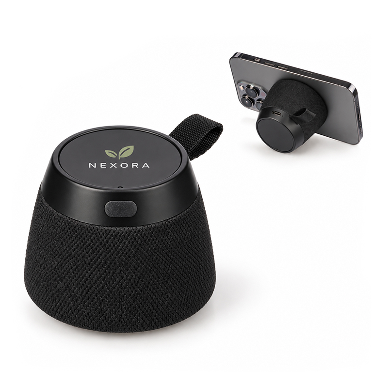 Magnetisk højttaler med telefonholder